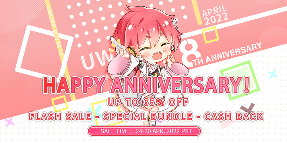 【Event】Uwowo 8TH Anniversary Sale 2022: Event Details