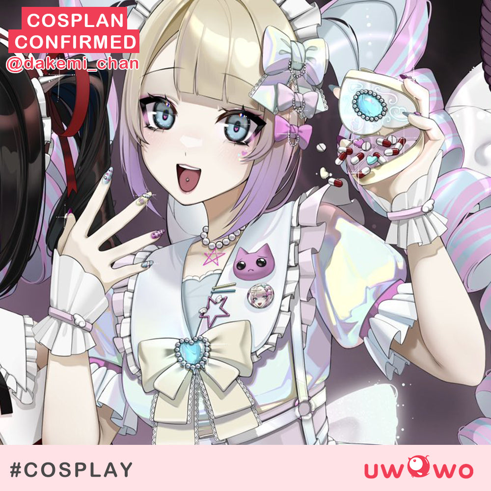 S-3XL INSTOCK-Uwowo Needy Streamer Overload KAngel Magical Girl Fanart Cosplay Costume