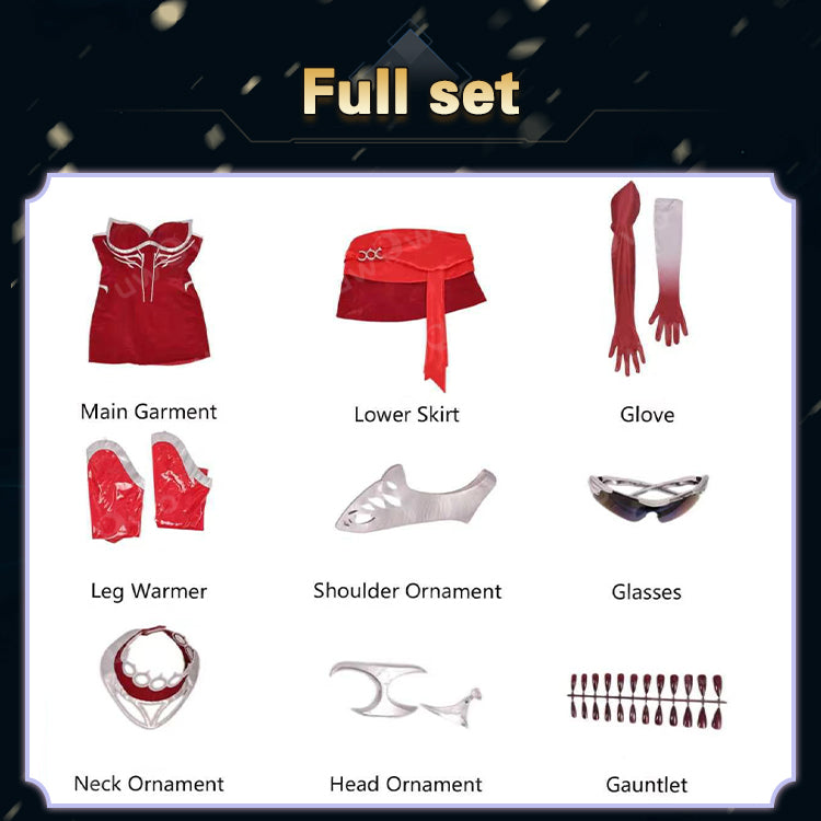 Uwowo Collab Series:Game Kai'Sa Firestarter Kpop 2026 Cosplay Costume
