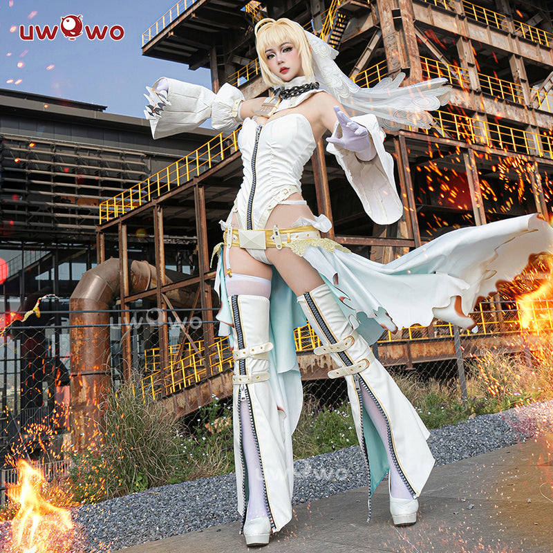 Top Nero Saber racer cosplay