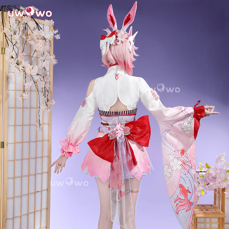 Uwowo Collab Series: Honkai: Star Rail Evanescia Lunar Blossoming Cosplay Costume XS-2XL