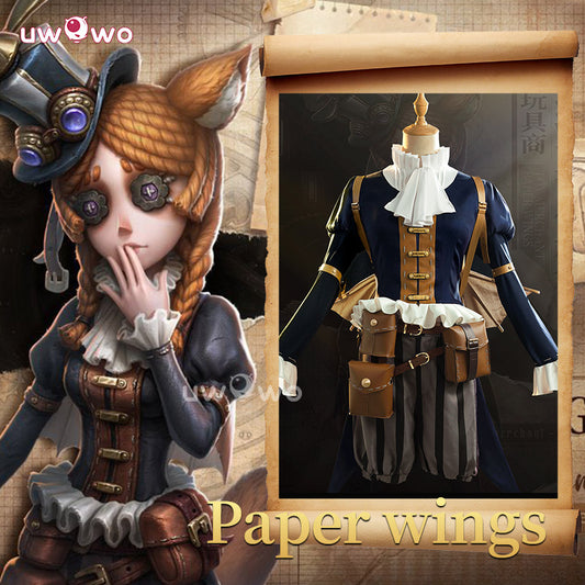 【Pre-sale】Uwowo Collab Series: Game Identity V Toy Merchant, Anne Lester Paper Wings Cosplay Costume