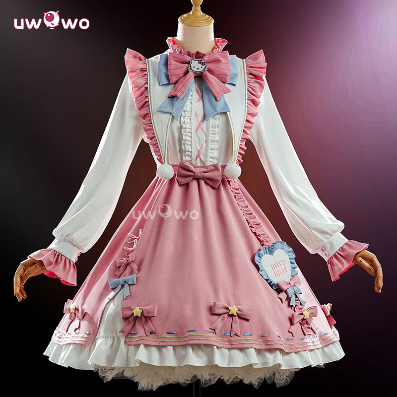 Uwowo Collab series: Game Identity V Emma Woods Gardener Cat Cosplay Costume
