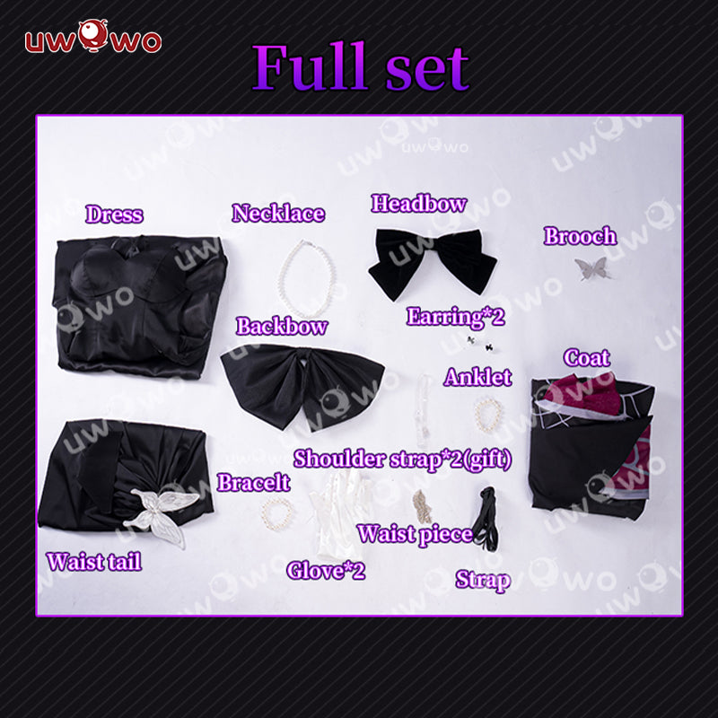 S-3XL INSTOCK-Uwowo Game Honkai Star Rail Fanart Kafka Gown Cosplay Costume