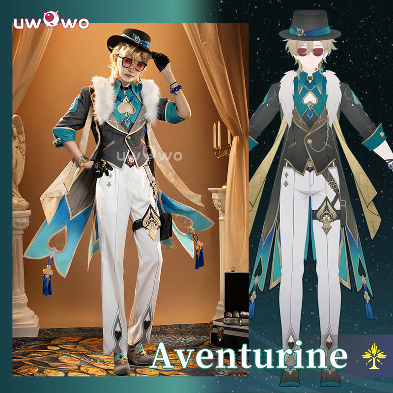 Uwowo Collab Series: Honkai Star Rail Aventurine HSR Cosplay Costume