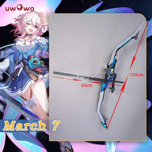 【In Stock】Uwowo Honkai Star Rail Props March 7th Ice Preservation HSR Cosplay Prop Arrow Weapons