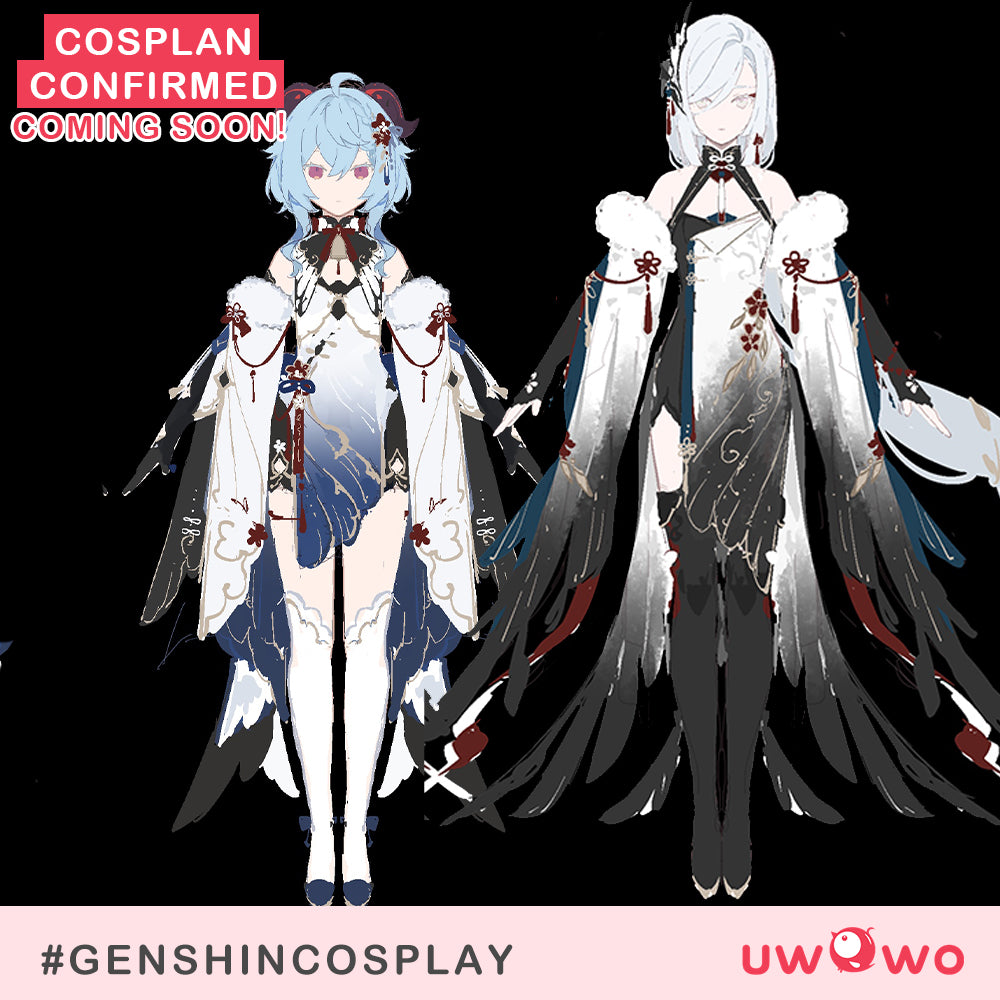 OCT PRESALE Uwowo Genshin Impact Fanart Ganyu Plum Blossom Chinese Style Cosplay Costume