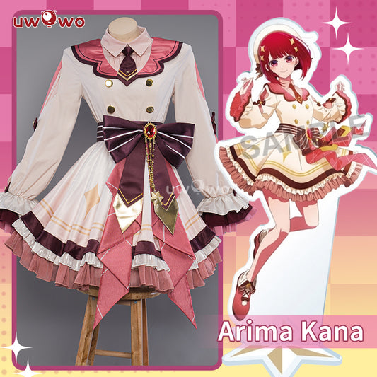 【In Stock】Uwowo Anime Oshi no Ko Arima Kana Idol Stage Performance Exhibition Ver. Cosplay Costume