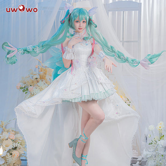 Uwowo V Singer  Start Flowers Collab Fairy Cosplay Costume