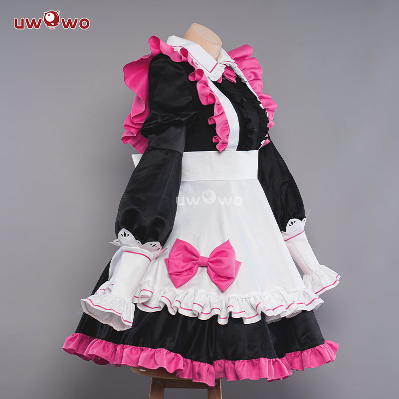 [Last Batch]【In Stock】Uwowo Anime Oshi no Ko Cosplay Ruby Hoshino Maid Cosplay Costume Lolita Dress