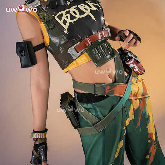 Uwowo Collab Series: Game Valorant Raze Cosplay Costume S-XL