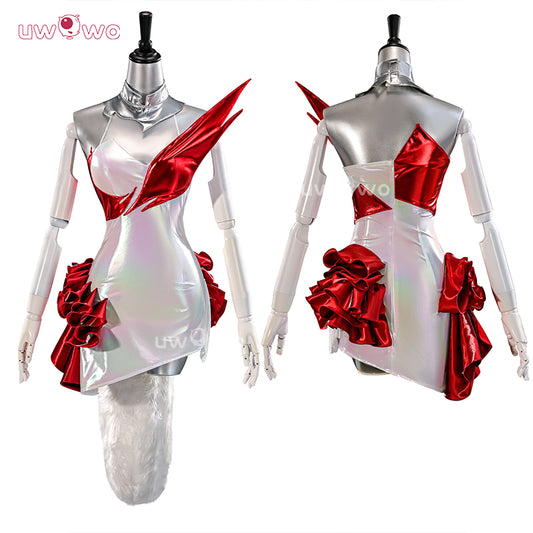 Uwowo Collab Series:Fox Heat White WR Kpop Girl 2026 Cosplay Costume