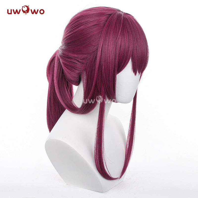 Uwowo Honkai Star Rail Cosplay Wig Kafka Cosplay Wig Red Purple Long Hair