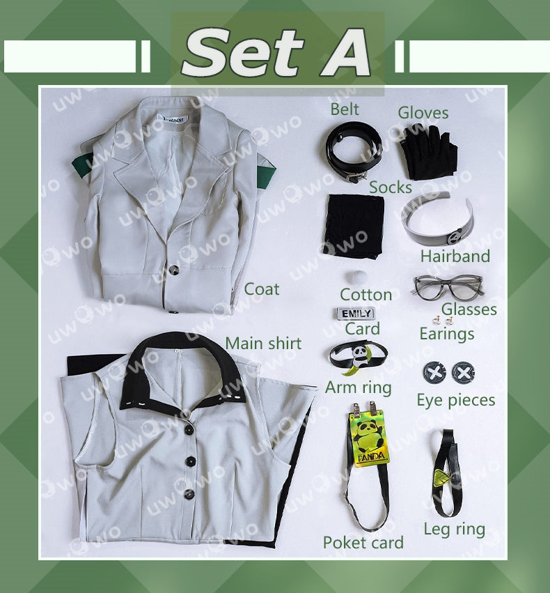 【Pre-sale】Uwowo Collab Series: Game Identity V The Doctor's Bamboo Guardian Cosplay Costume