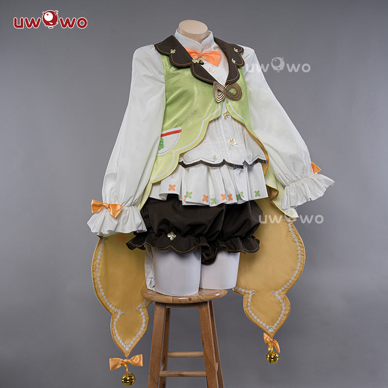 【In Stock】Exclusive Uwowo Genshin Impact Fanart Yaoyao Yao Yao Cute Bunny Suit Cosplay Costume