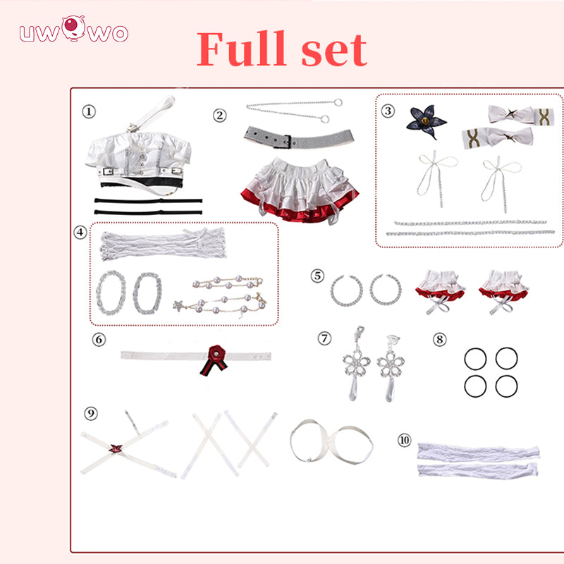 Uwowo Collab Series: Camellya Idol Solar5 Wuthering Waves WUWA Cosplay Costume S-2XL