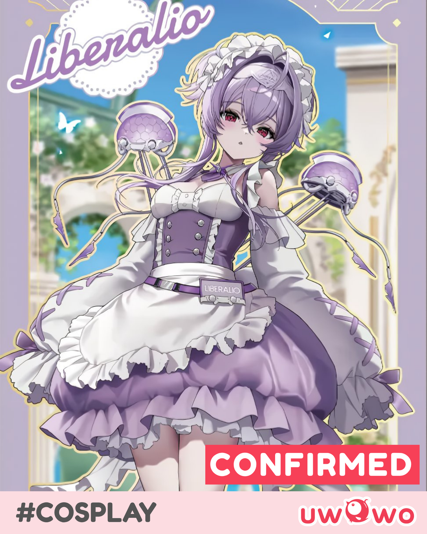 PRESALE SOON CONFIRMED Uwowo Game NIKKE Liberalio Café Maid Cosplay Costume