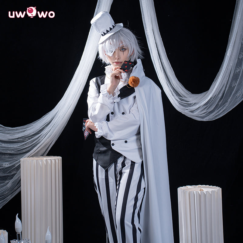 Uwowo Collab Series: Anime Bungou Stray Dogs Cosplay Nikolai Gogol Cosplay Costume Uniform Suit