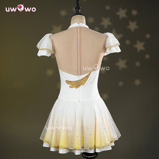 Uwowo Collab Series: Anime Medalist Inori Yuitsuka Skating Outfit Cosplay Costume XS-2XL