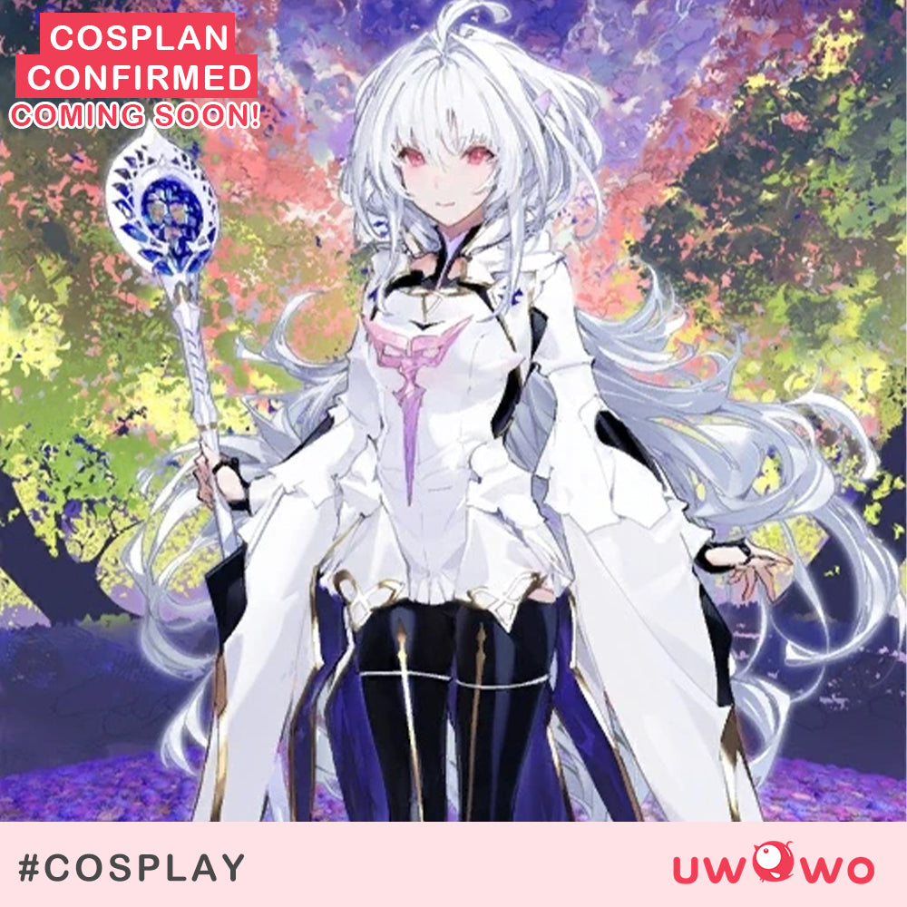 Uwowo Game Fate/Grand Order Merlin Prototype "Lady Avalon" Cosplay Costume
