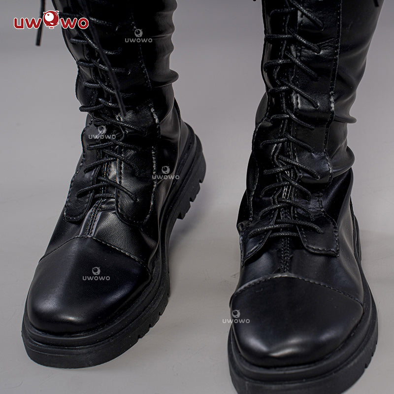 Uwowo Rascal Collab V singer Devil Wings Gothic Cosplay Shoes Boots