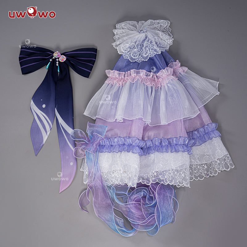 【In Stock】Exclusive Uwowo Genshin Impact Fanart Kokomi Bunny Suit Cute Cosplay Costume - Uwowo Cosplay