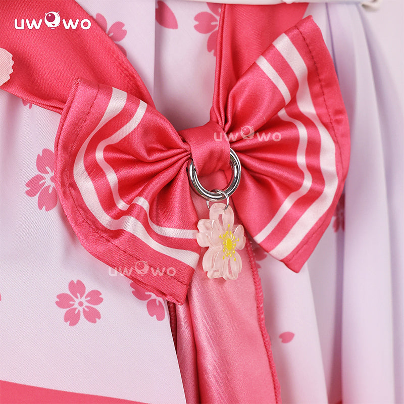 Uwowo Collab Series: Chisa Peach Parfait Swimsuit Wuthering Waves WUWA Cosplay Costume S-3XL