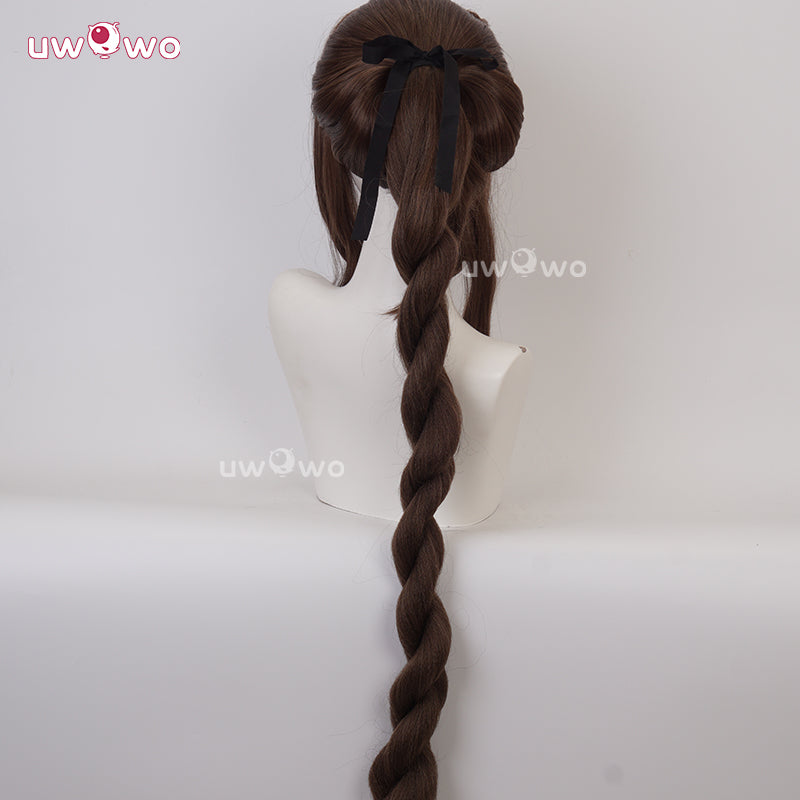 Uwowo Final Fantasy 7 FF7 Remake Aerith Cosplay Wig
