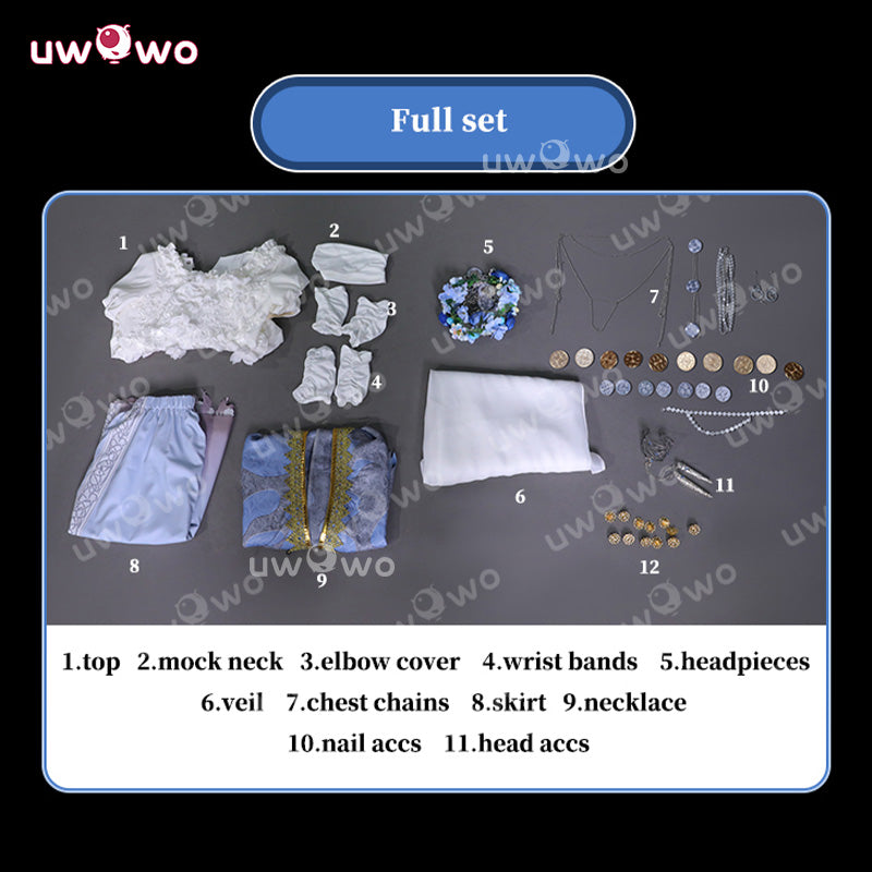 Uwowo Collab Series: Revenant Elden Ring Nightreign Game Cosplay Costume S-2XL