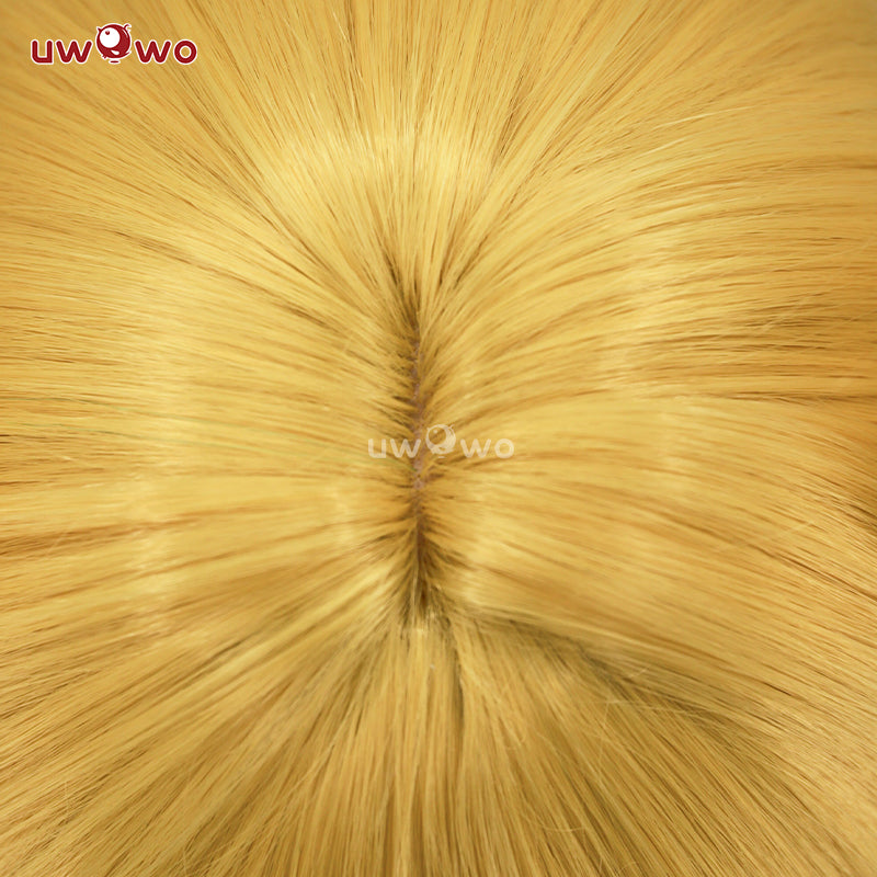 Uwowo Game Arknights Nightmare The Ferry Girl Cosplay Wig Long Yellow Hair