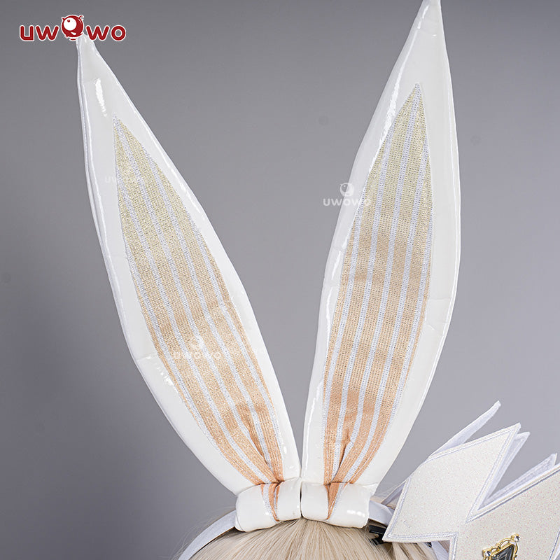 [Last Batch]【In Stock】Exclusive Uwowo Genshin Impact Fanart Aether White Bunny Cosplay Costume