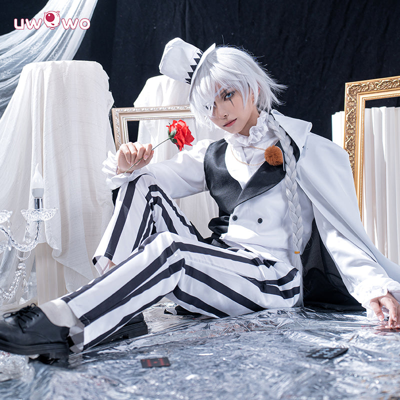 Uwowo Collab Series: Anime Bungou Stray Dogs Cosplay Nikolai Gogol Cosplay Costume Uniform Suit