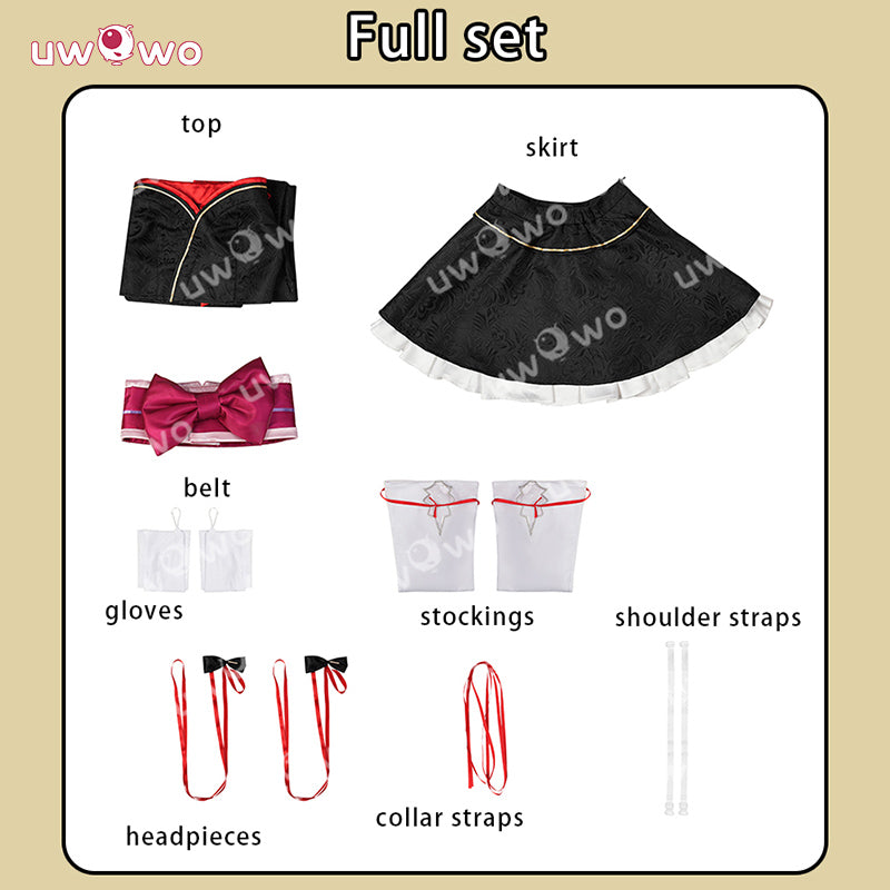 Uwowo Collab Series: Anime Unbreakable Machine-Doll Yaya Kimono Cosplay Costume Cosplay Costume XS-2XL