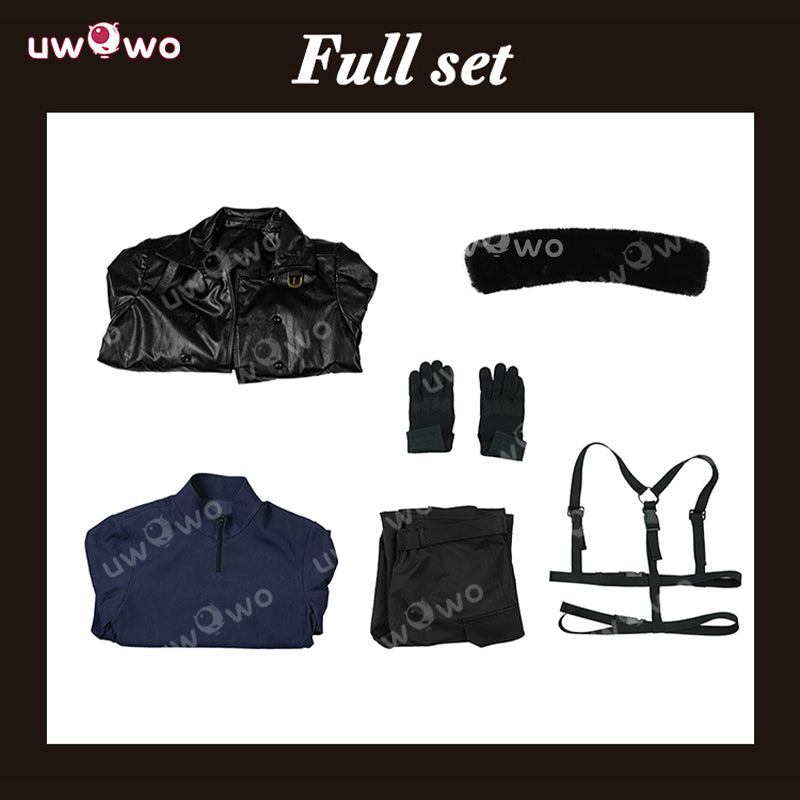 Uwowo Collab Series: Game Tactical Techwear Combat Coat Male Cosplay Costume XS-3XL