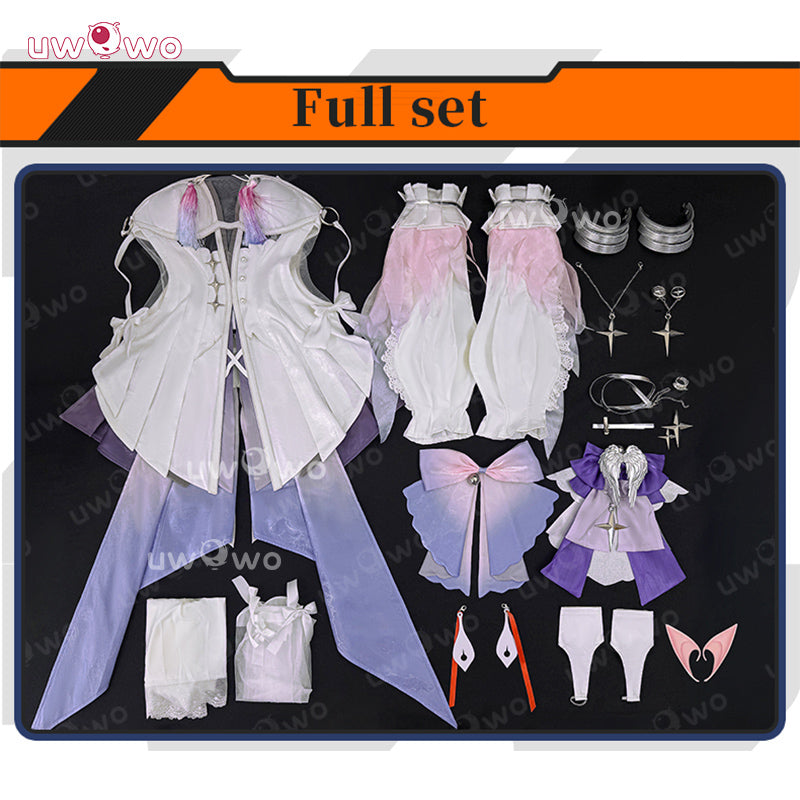 Uwowo Collab Series: Game Zenless Zone Zero/ZZZ Remielle Dan White Ver Cosplay Costume XS-2XL