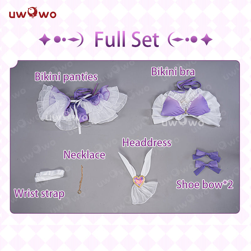 【Pre-sale】Uwowo Game Honkai Impact 3: Elysia Summer Swimsuit Cosplay Costumes