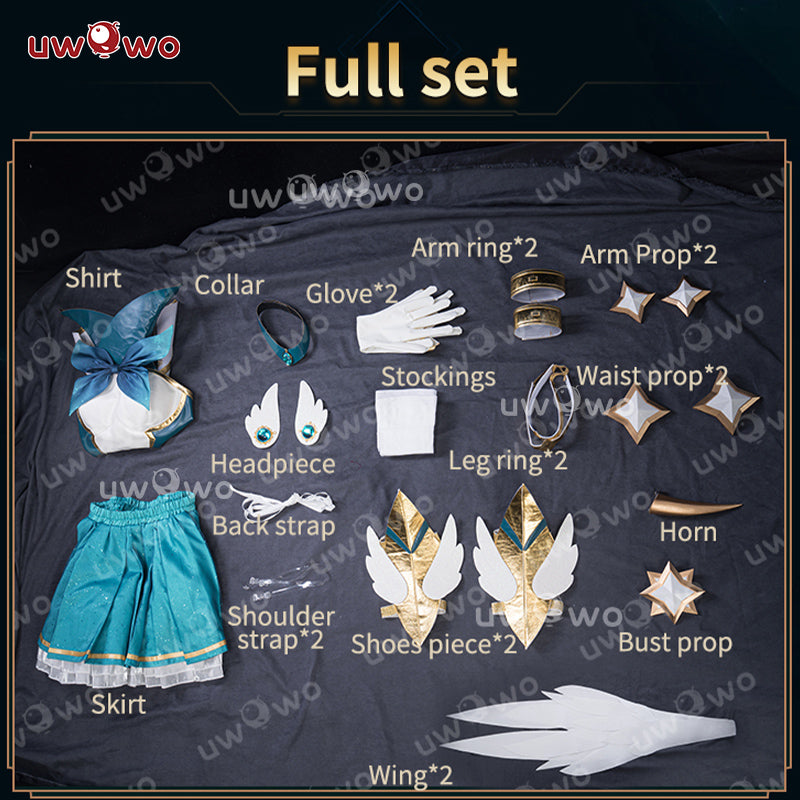 【Special Discount】Uwowo League of Legends/LOL: Star Guardian Soraka SG Cosplay Costume