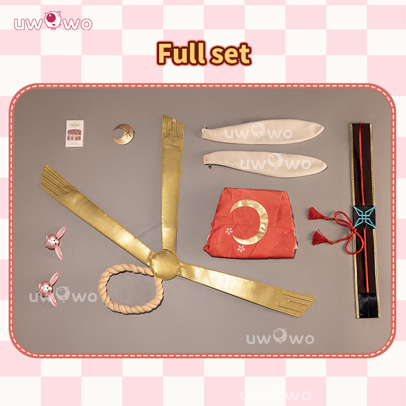 Uwowo Collab Series: Kaguya Anime Cosmic Princess Kaguya! Kimono Cosplay Costume S-XL