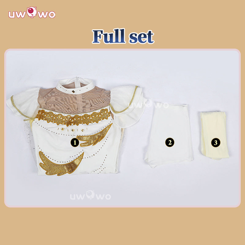 Uwowo Collab Series: Anime Medalist Inori Yuitsuka Skating Outfit Cosplay Costume XS-2XL