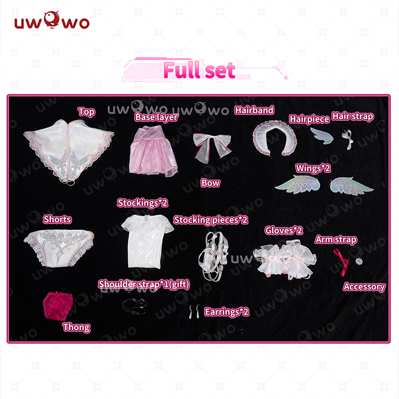 JUL PRESALE Uwowo Game NIKKE Dorothy Angelic Maid Fanart Cosplay Costume S-3XL