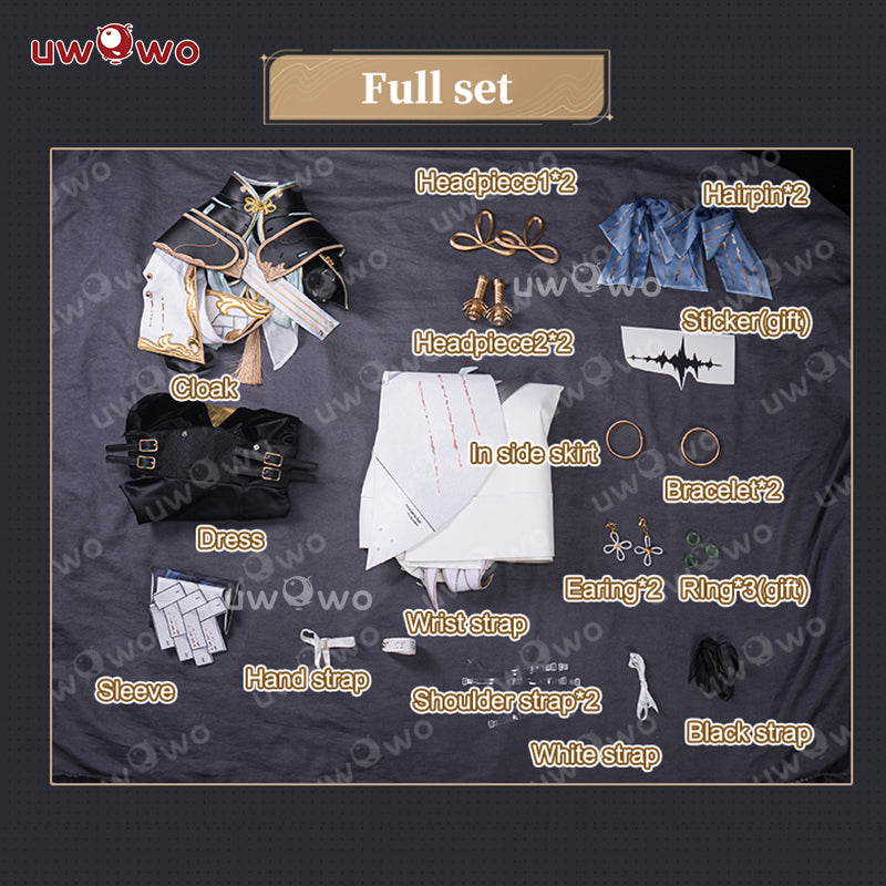 【14TH 00:00 FLASH SALE】【In Stock】Uwowo Game Wuthering Waves Jinhsi Cosplay Costume
