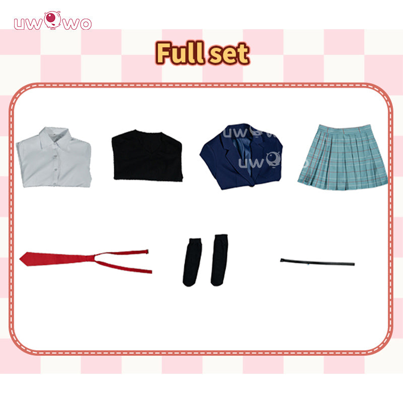 Uwowo Collab Series: Anime My Dress-Up Darling Marin Kitagawa Winter School Uniform Season 2 Cosplay Costume S-XL