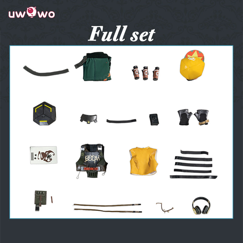 Uwowo Collab Series: Game Valorant Raze Cosplay Costume S-XL