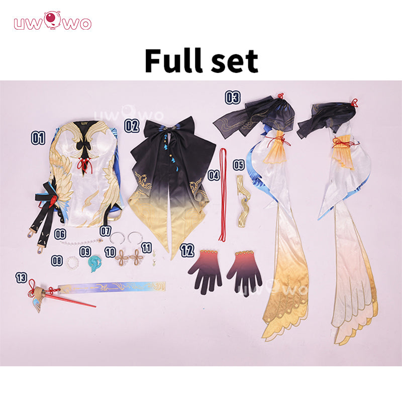 Uwowo Collab Series: Game Wuthering Waves WuWa Suisui Cosplay Costume S-3XL