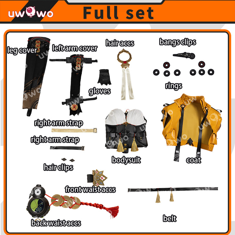 Uwowo Collab Series: Game Zenless Zone Zero/ZZZ Yixuan Cosplay Costume S-XL