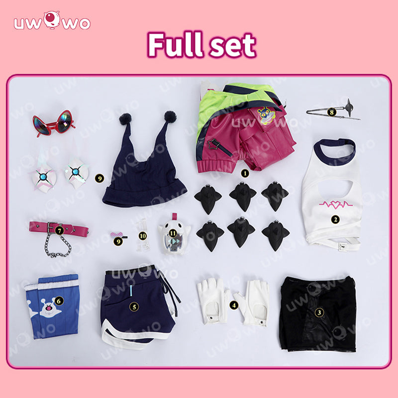 Uwowo Collab Series: Game OW J-Pop Collab Juno Cosplay Cosutme XS-2XL