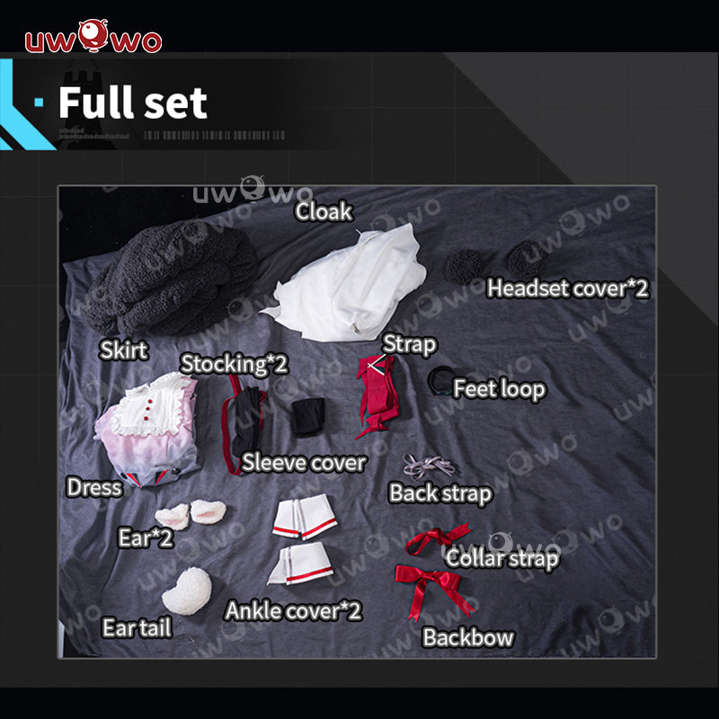 S-3XL Uwowo Game Arknights Eyjafjalla Sheep Cosplay Costume