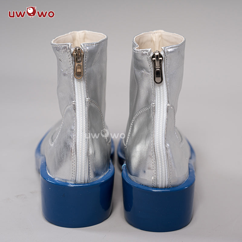 Uwowo V singer Snow Girl Cosplay Shoes Boots