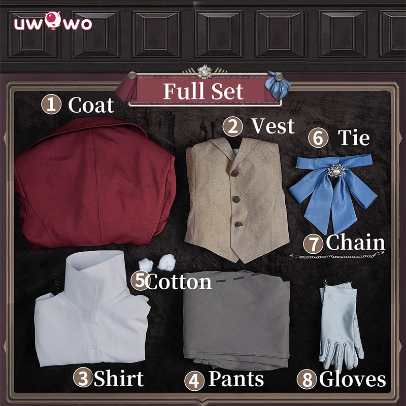 【Pre-sale】Uwowo Collab Series: Game Identity V The "Composer" Frederick Kreiburg Cosplay Costume