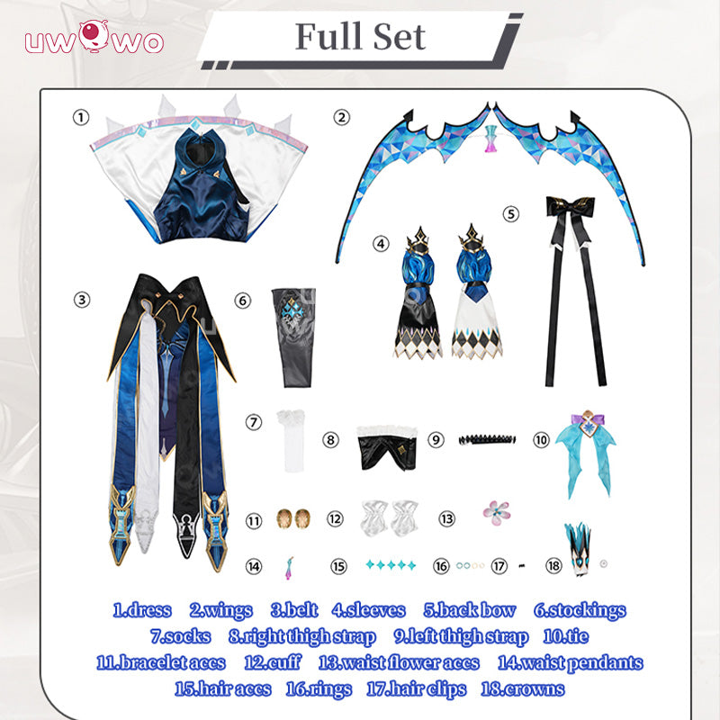 Uwowo Collab Series: Honkai Star Rail Cerydra Cosplay Costume XS-2XL